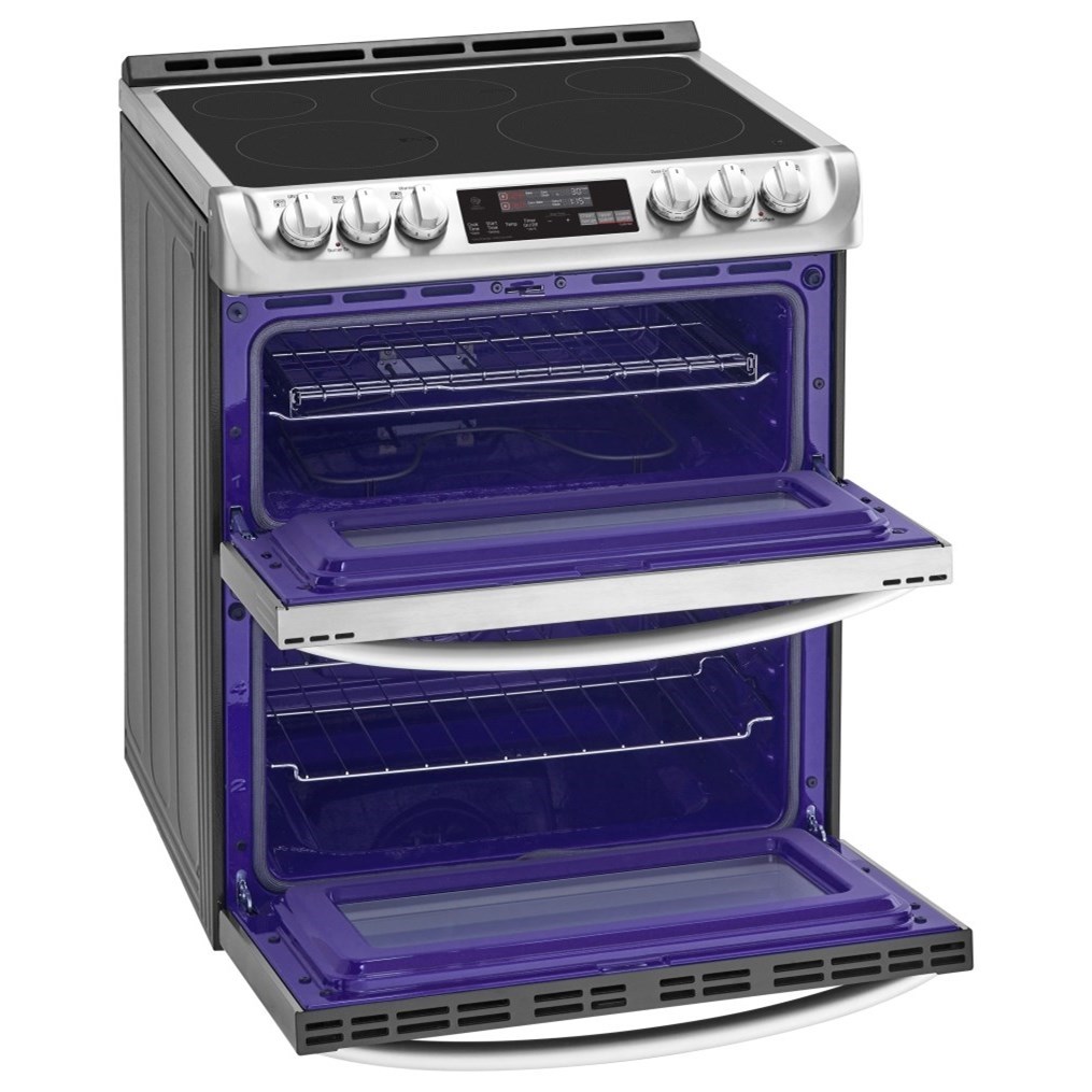 LG Appliances LTE4815ST 7.3 cu. ft. wi fi Enabled Electric Double